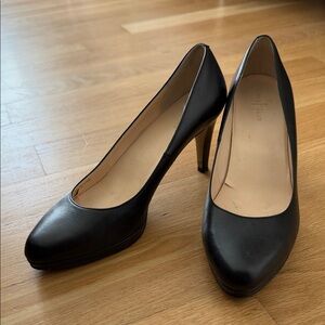 Cole Haan Black Leather Heels